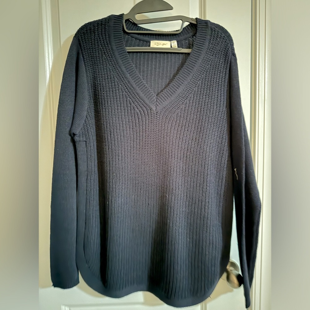 Navy sweater